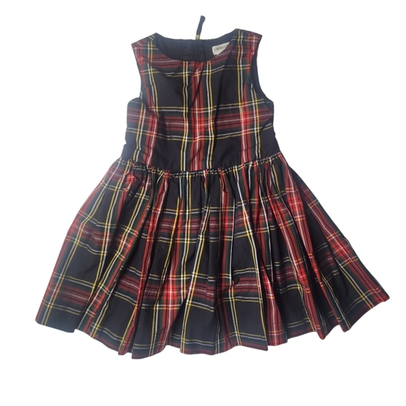 J Crew Tartan Plaid Dress Size 2 - Picture 1 of 7